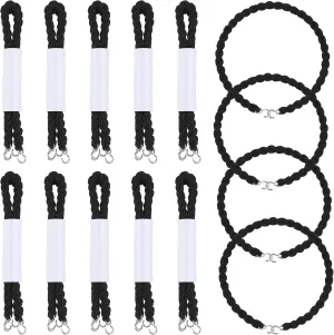 14pcs Boot Blousers Military Elastic Boot Strap Boot Bands Blousing Straps with Metal Hook for Pants Men and Women