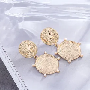 2022  Unique Design Fashion Earrings Jewelry Hanging Pendientes orecchini brincos Pendientes for Women aretes de mujer modernos