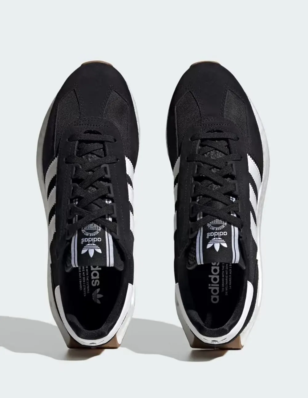 adidas Retropy Negras y Blancas Unisex