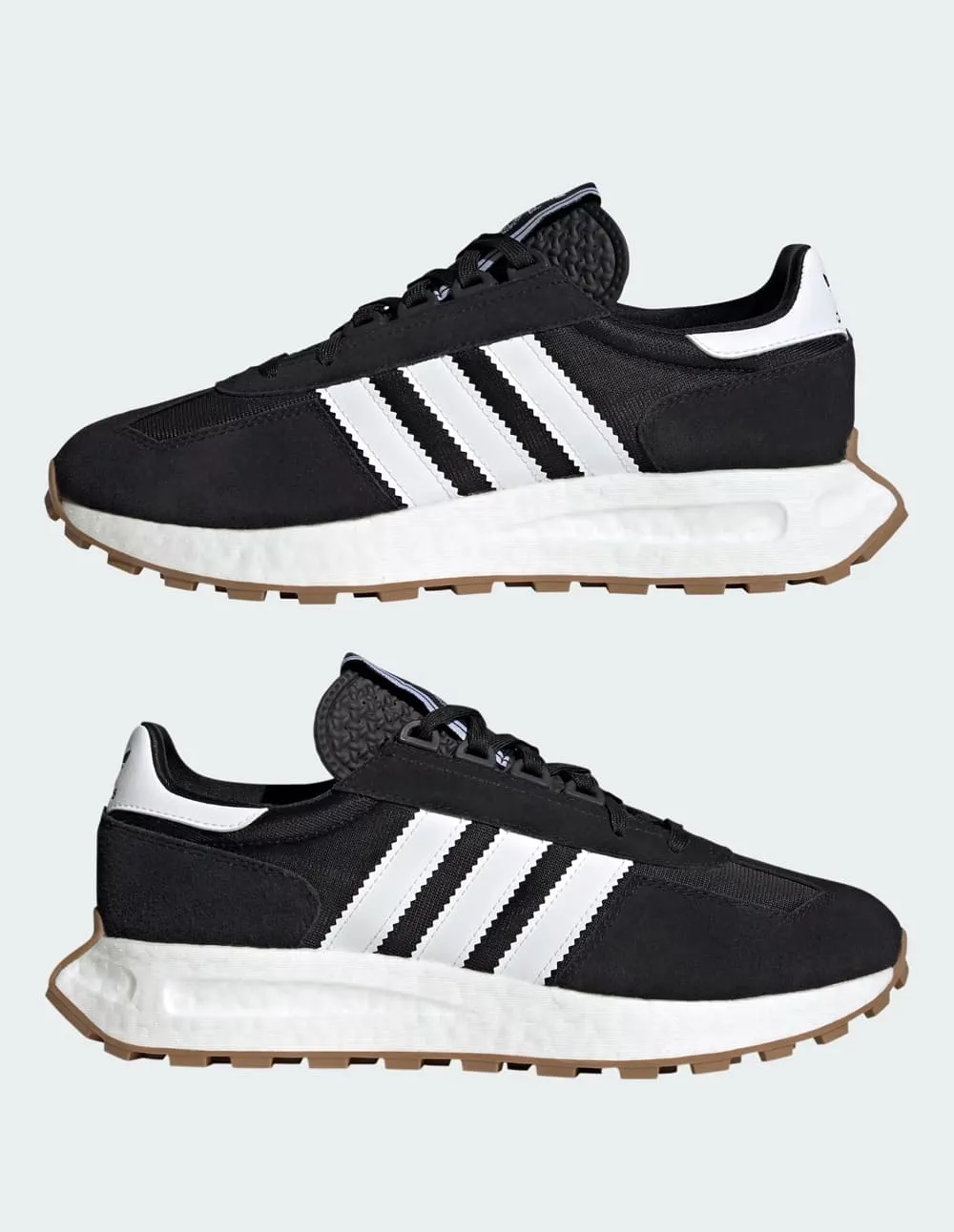 adidas Retropy Negras y Blancas Unisex
