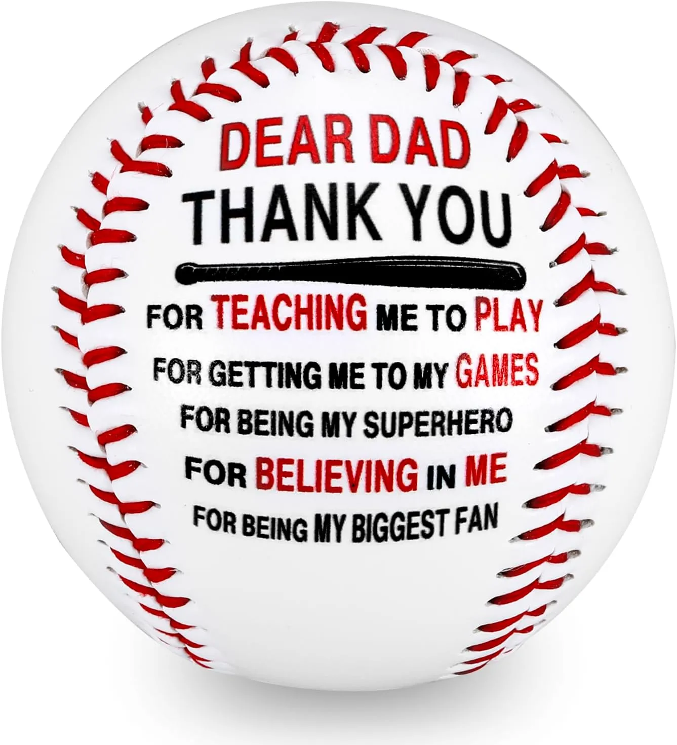 AMBREGRISSUN Fathers Day Baseball Gifts for Dad, for Dad from Daughter Son, First Fathers Day Presents for New Dad Baseball Accessories for Men Daddy to Be Gift for First Time Daddy Christmas