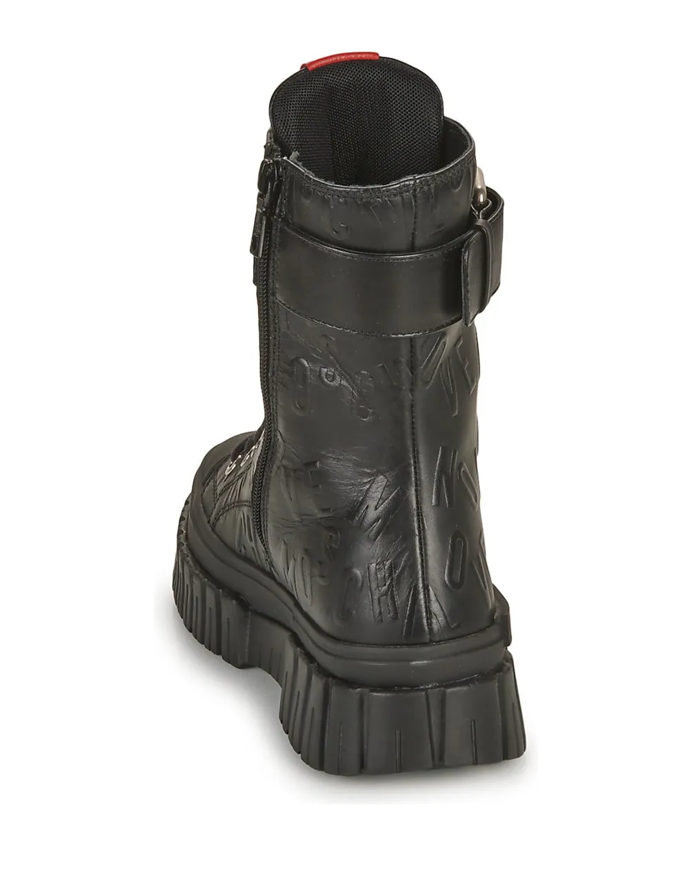 Botas Love Moschino Lovely Love Negras Mujer