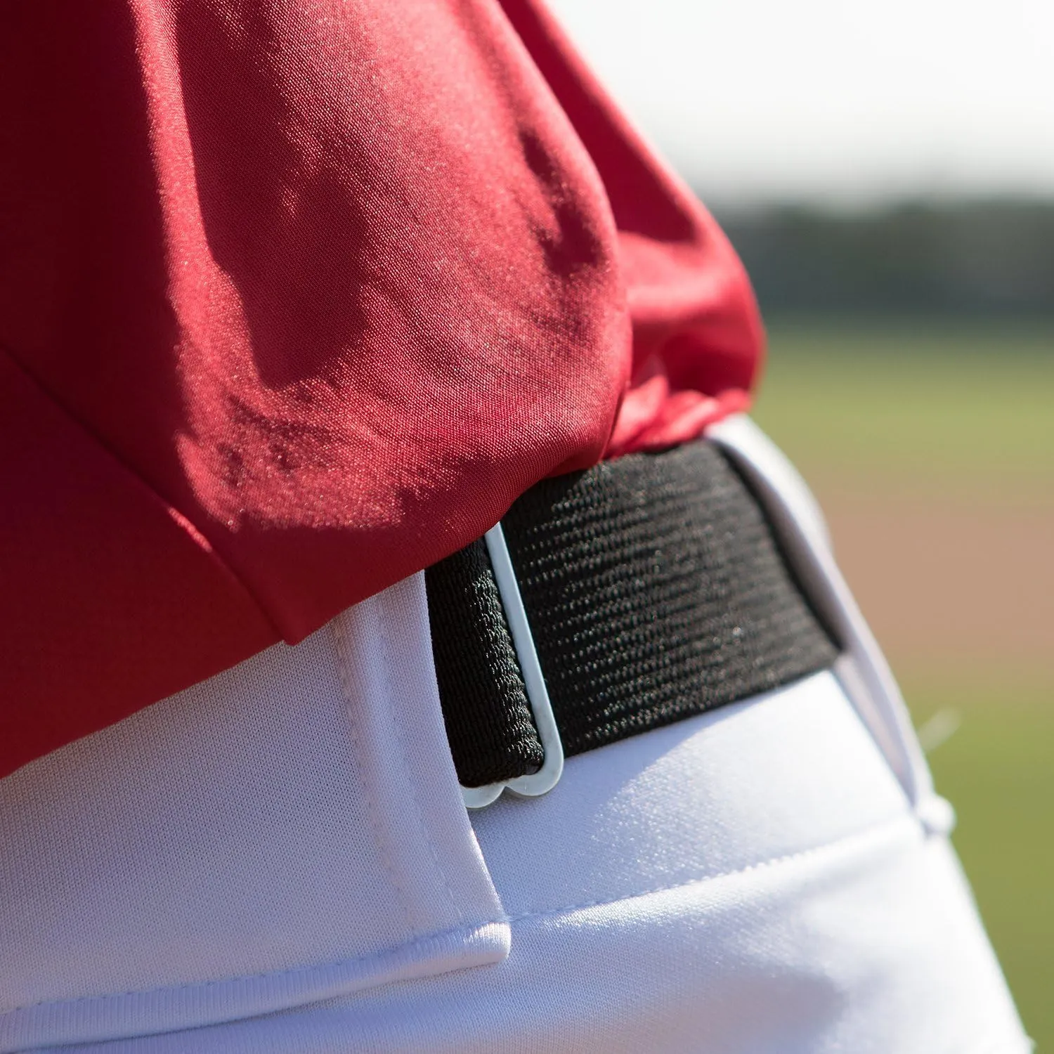 Champion Sports Uniform Adjustable Elastic Belt for Youth & Adults  1.5" Wide  for Baseball, Softball & More