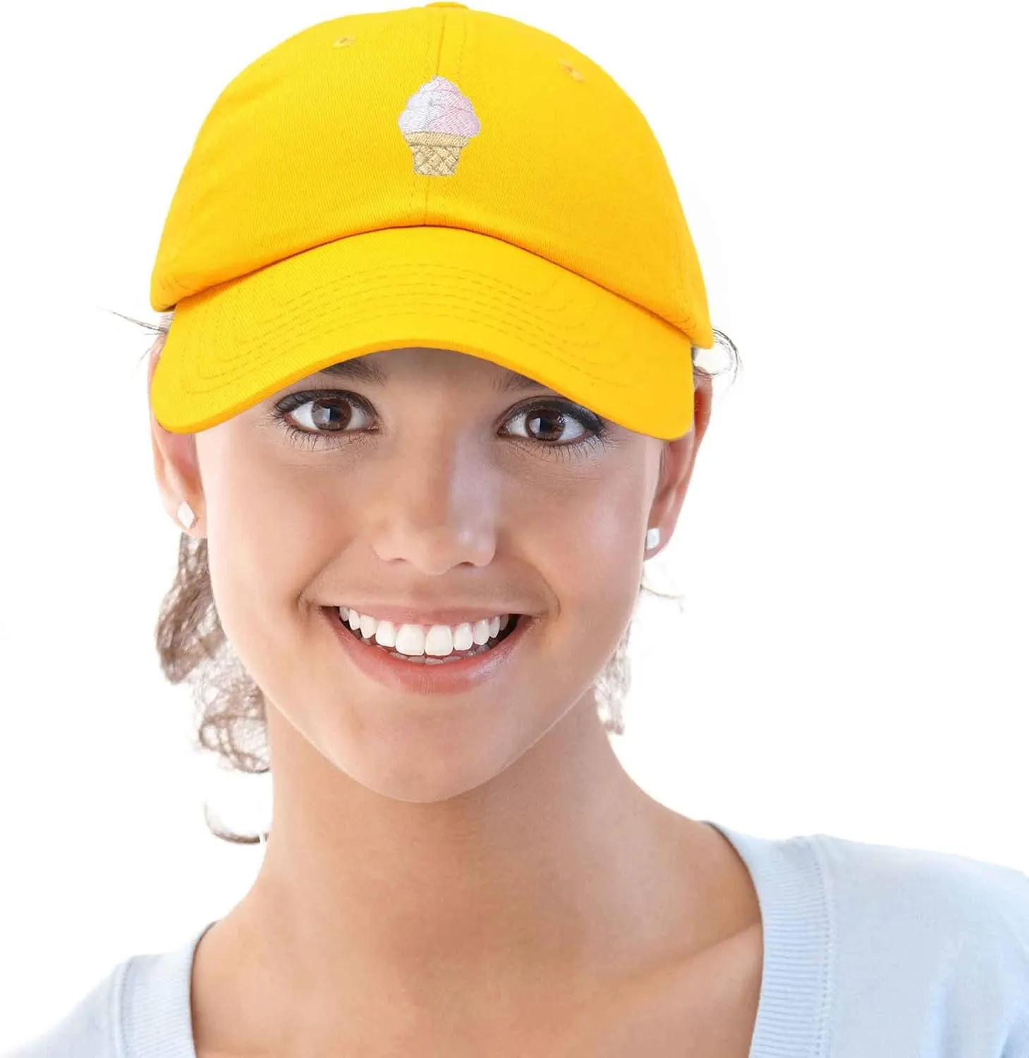 DALIX Soft Serve Ice Cream Hat Cotton Baseball Cap