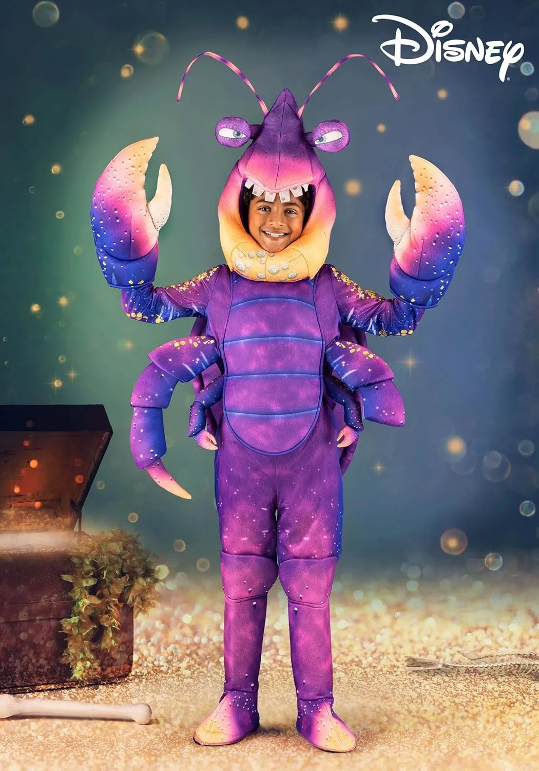 Disney Moana Tamatoa Costume for Kids, Tamatoa Crab Costume, Crab Outfit for Halloween, School Plays & Cosplay