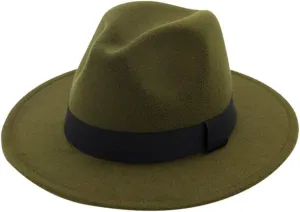 Fedora Sun Hat for Women Men Wide Brim Panama Hat Summer Beach Hat Fall Hats for Women 2024 Wide Brim Hats for Men