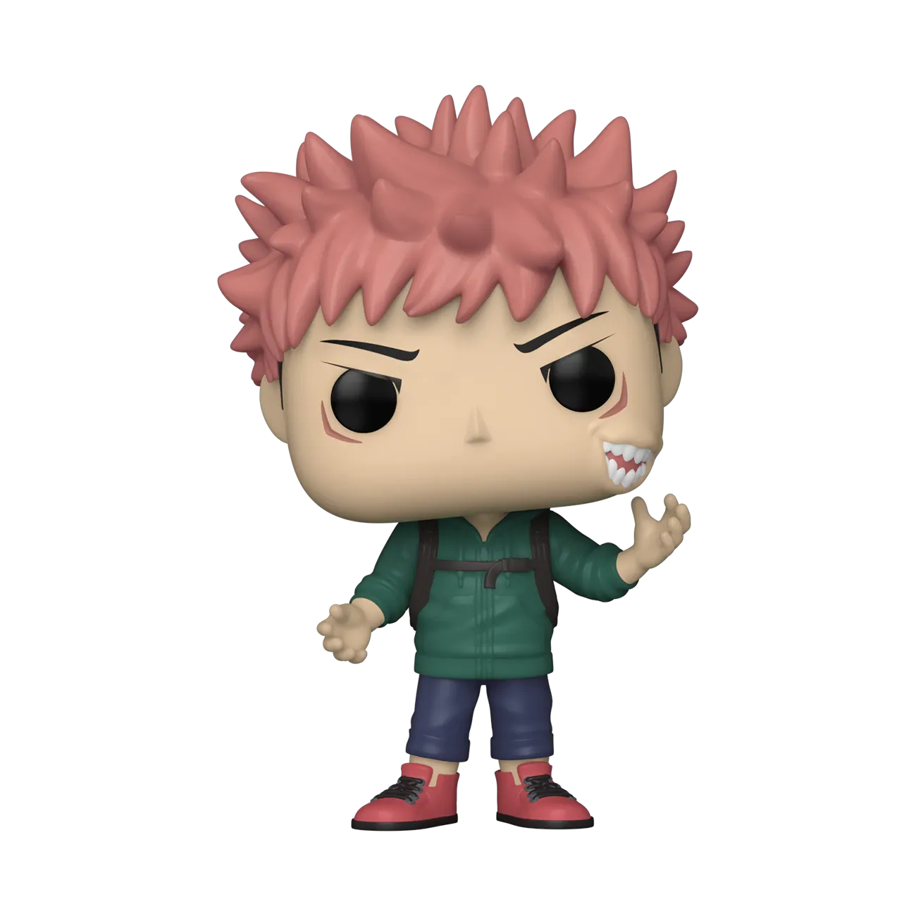 Funko Pop Animation: Jujutsu Kaisen - Yuji Itadori con boca de Sukuna Exclusivo