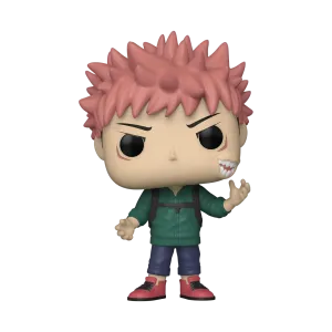 Funko Pop Animation: Jujutsu Kaisen - Yuji Itadori con boca de Sukuna Exclusivo