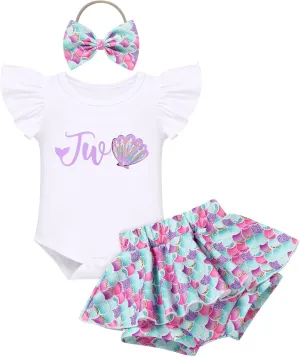 IMEKIS Baby Girls 1st Birthday Outfit Sunflower Peach Romper   Ruffled Shorts   Headband Set for Cake Smash Photo Shoot