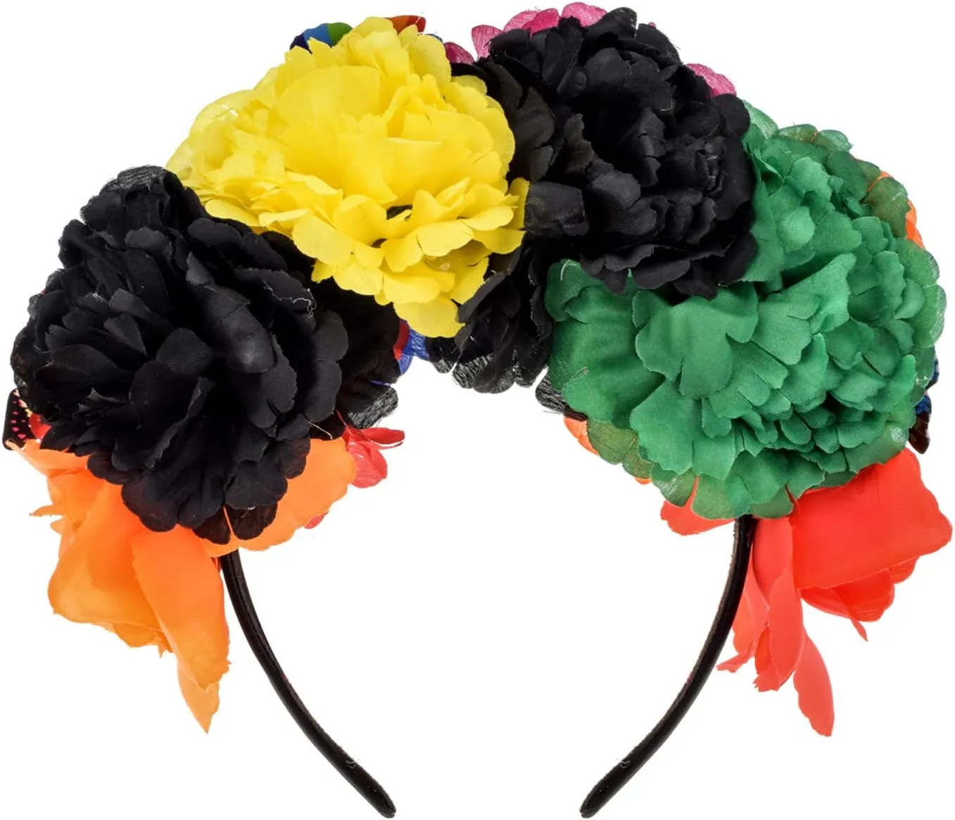 Rose Flower Crown Headband HalloweenCinco De Mayo Party Costume Headpiece NC26
