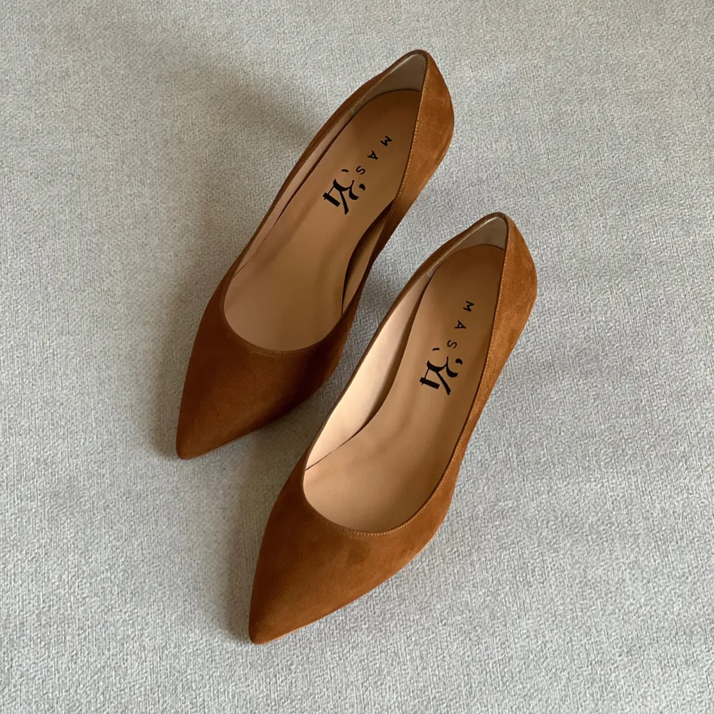 STILETTO MARÍA ANTE MARRÓN TACÓN 6CM