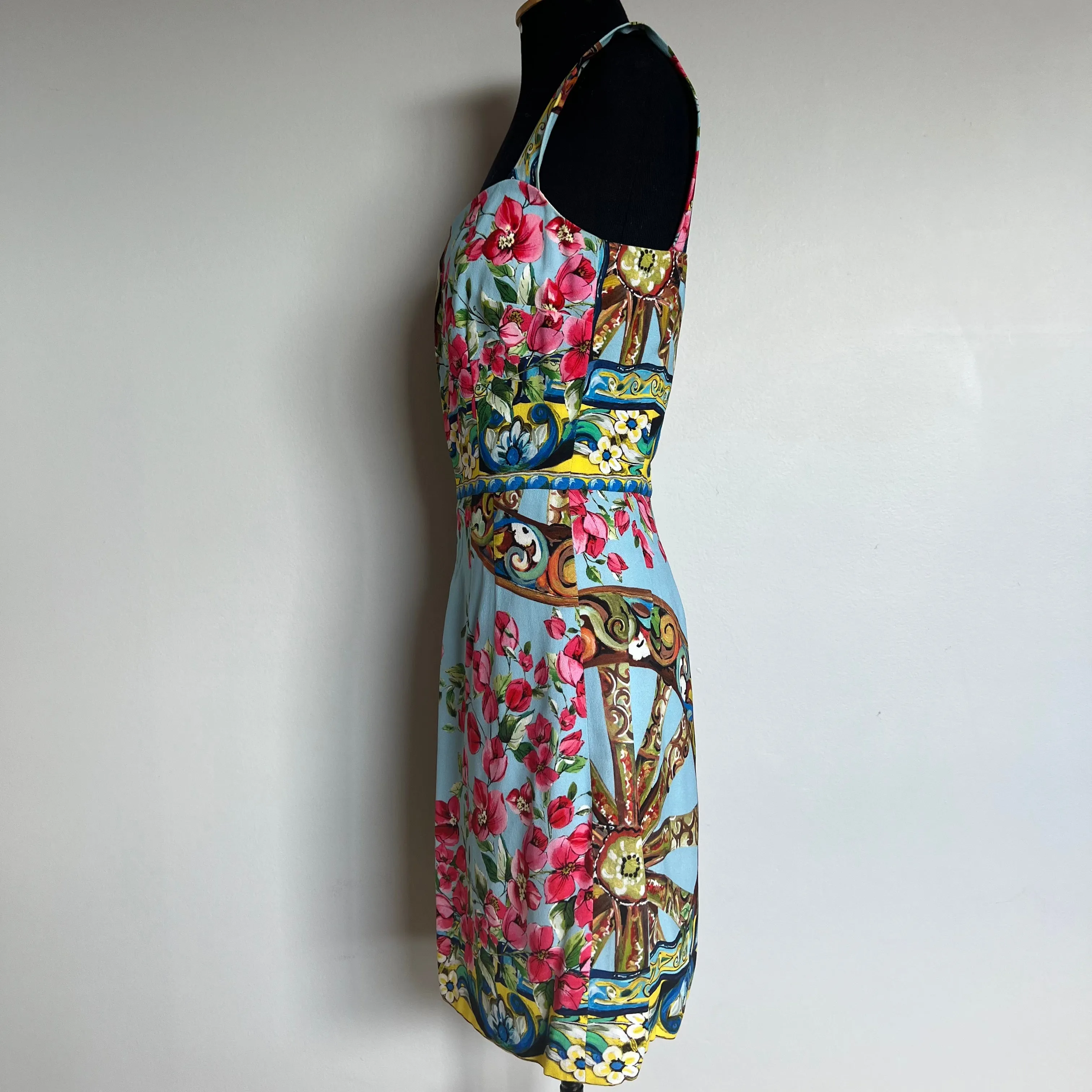 Vestido Dolce & Gabbana Curto Floral