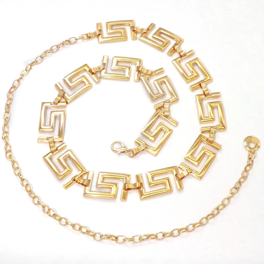 Waist Chain for Women Metal Belly Belt Adjustable Waist Belt for Dress Vest Jeans